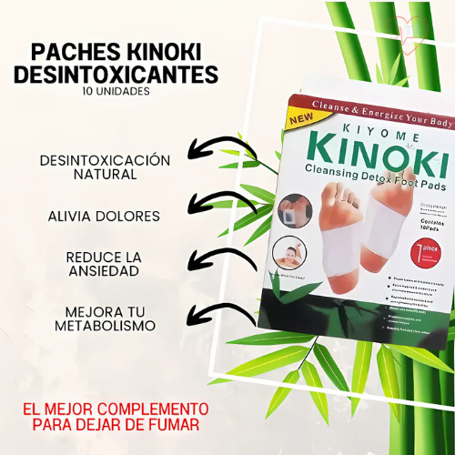 ZeroSmoke™ Imanes Antitabaco + REGALO 10 Parches Kinoki