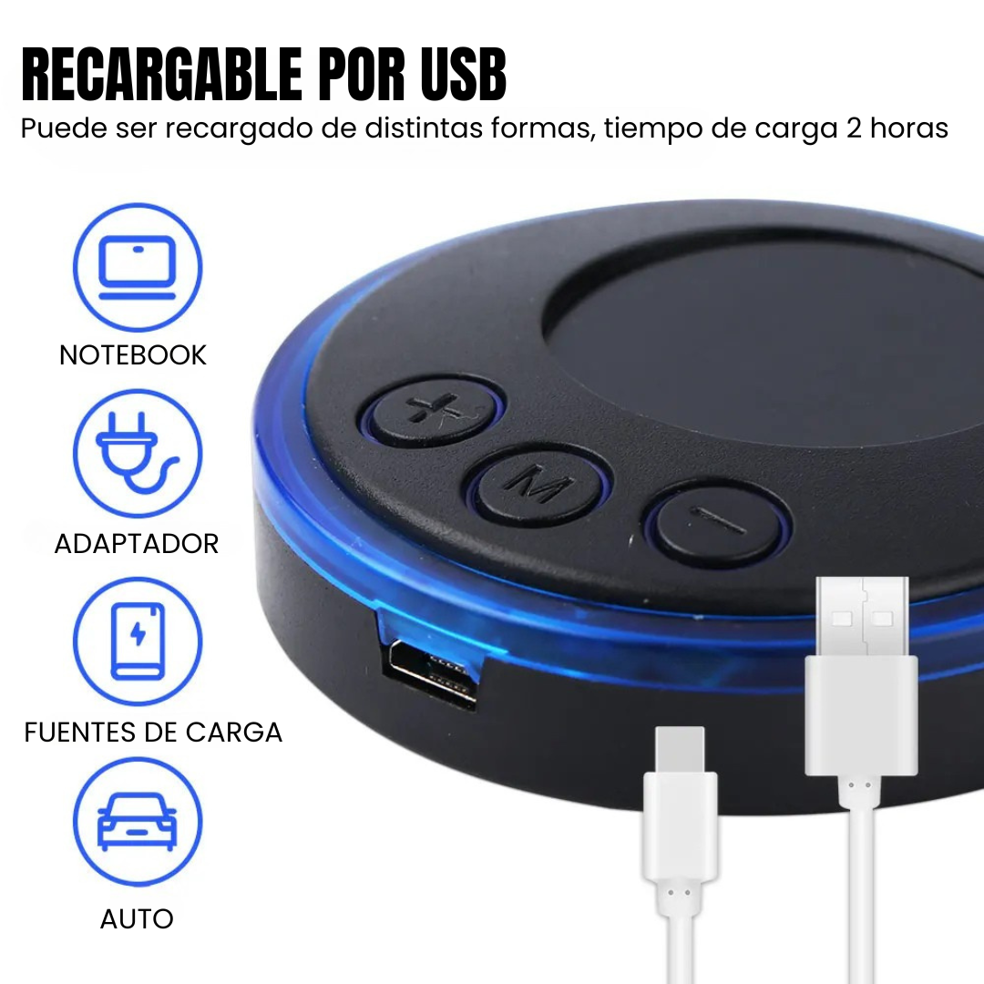 MINI MASAJEADOR ELÉCTRICO ONDAS EMS 3x1