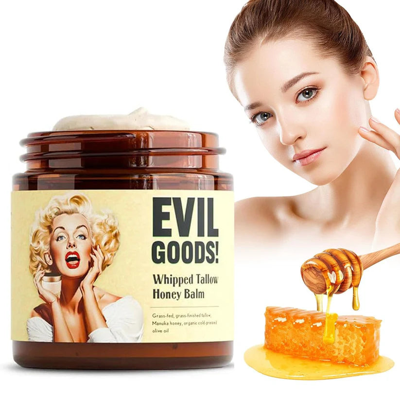 EVIL GOODS! Sebo de Res + Miel de Manuka Rejuvenecedora