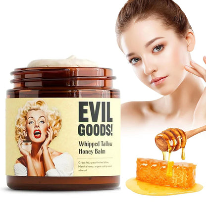 EVIL GOODS! Sebo de Res + Miel de Manuka Rejuvenecedora