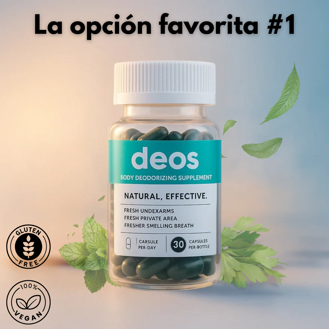 DEOS Frescura Natural - 30 Capsulas De Extractos Naturales