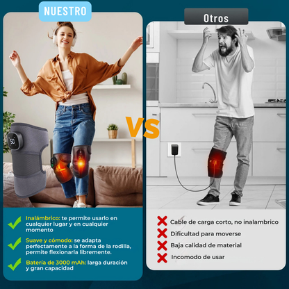 ThermoRelief® | Rodillera Térmica 3 en 1 - Alivia el dolor articular