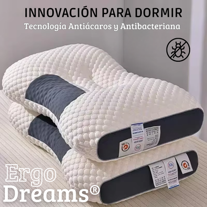 ErgoDreams® 2x1 Almohada Ergonómica Cervical - Revoluciona tu descanso