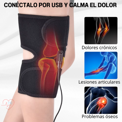 ¡PACK ANTI DOLOR! Rodillera Térmica + 10 Parches de REGALO