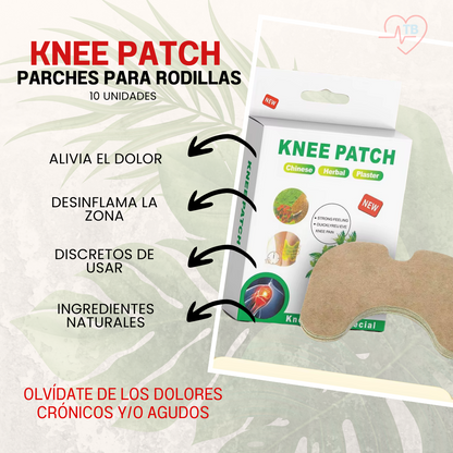 ¡PACK ANTI DOLOR! Rodillera Térmica + 10 Parches de REGALO