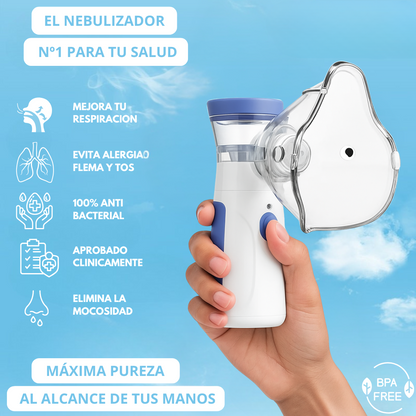 Nebulizador Portátil Niños Adultos