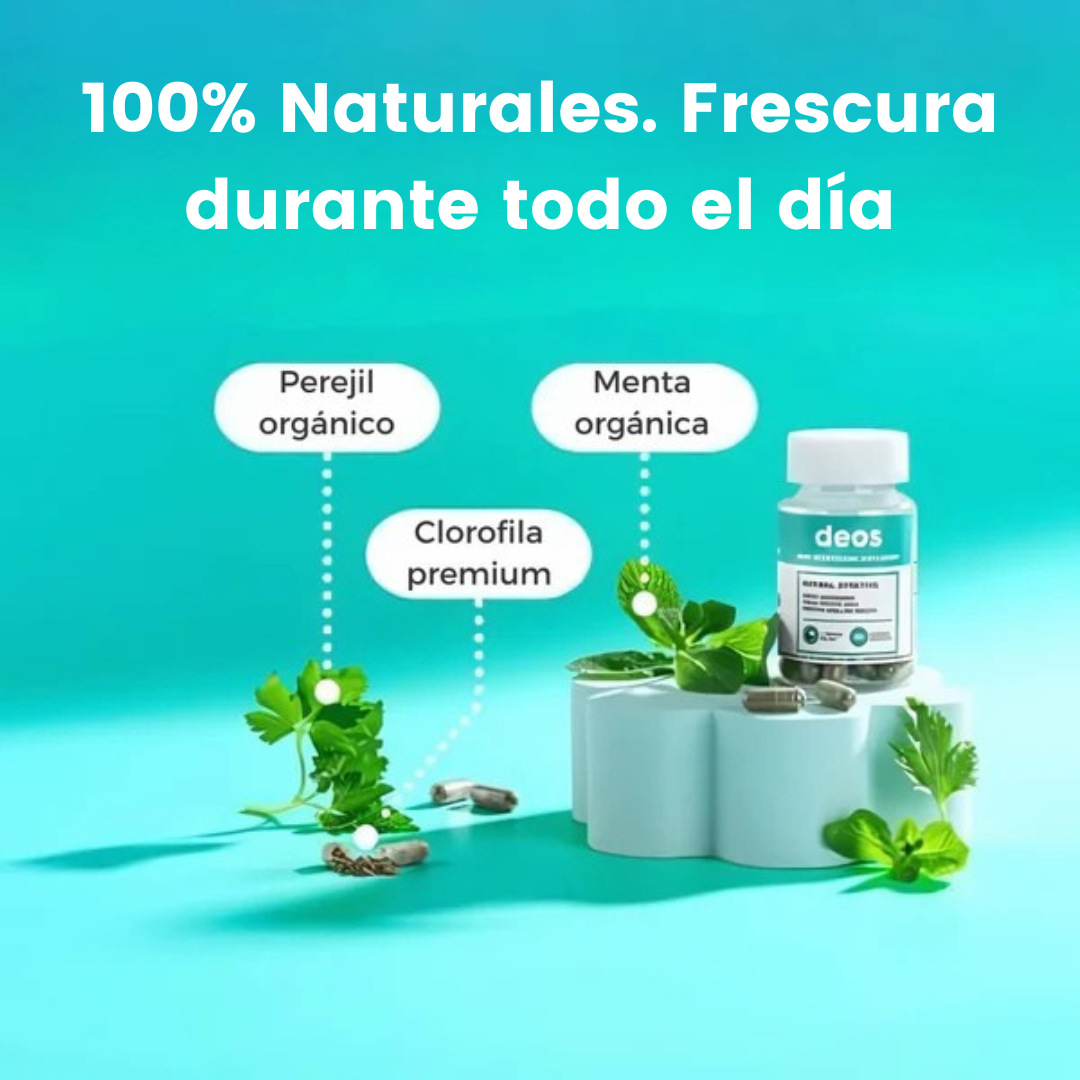 DEOS Frescura Natural - 30 Capsulas De Extractos Naturales