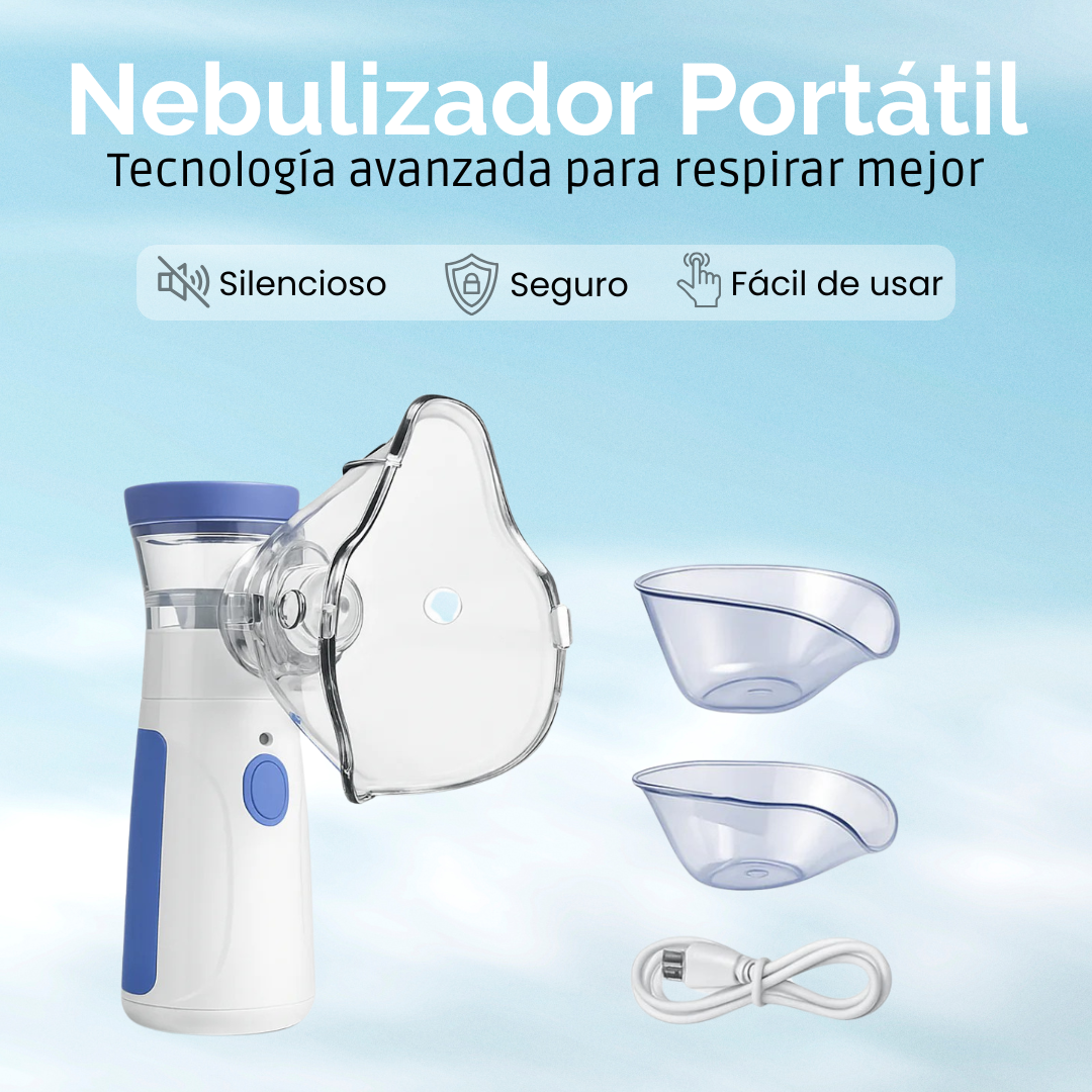 Nebulizador Portátil Niños Adultos