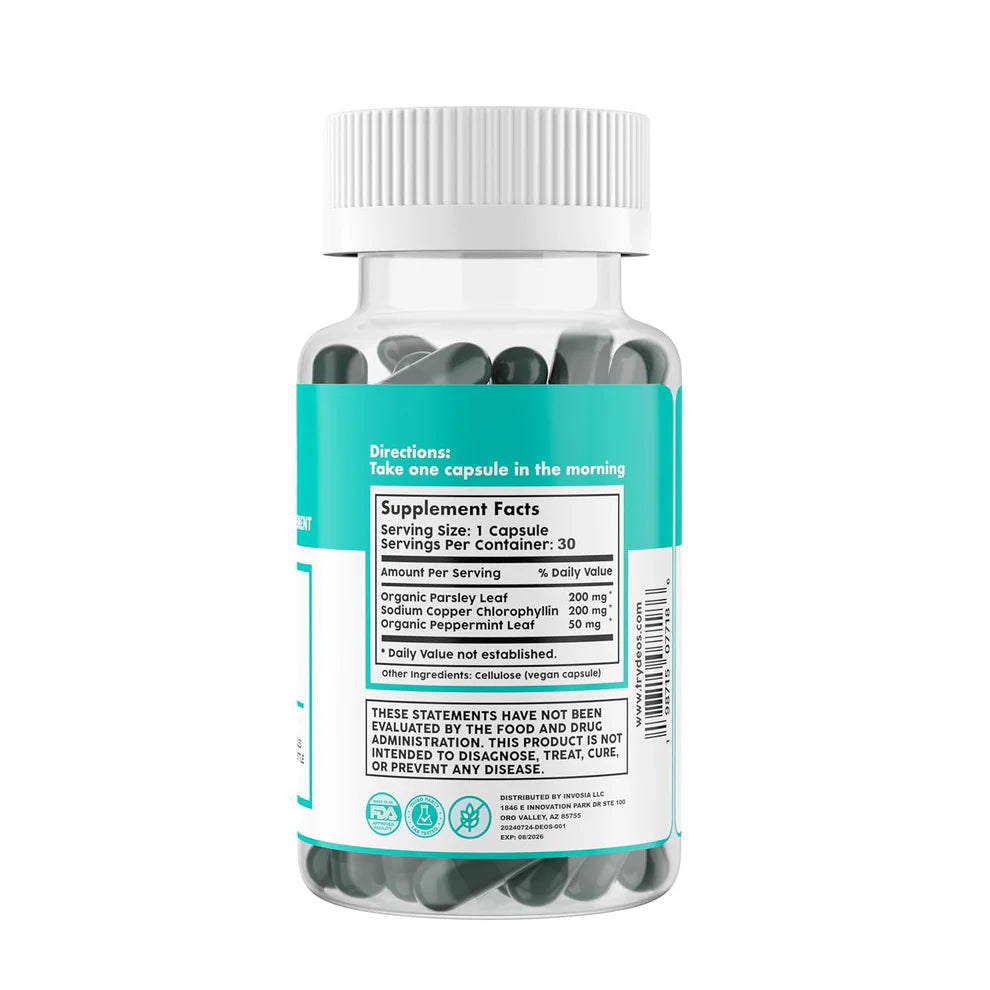 DEOS Frescura Natural - 30 Capsulas De Extractos Naturales