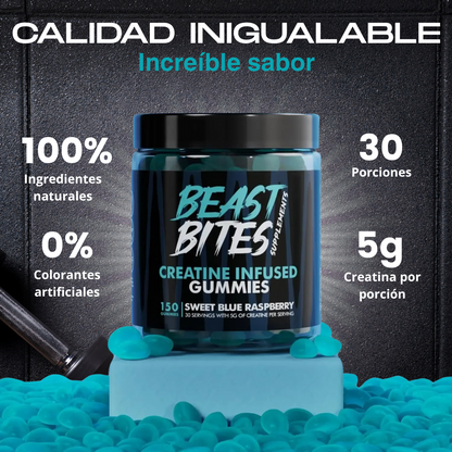 BEAST BITES GOMITAS DE CREATINA 5g